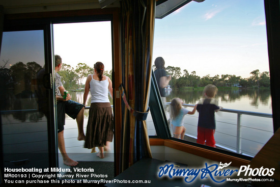 Houseboating at Mildura, Victoria