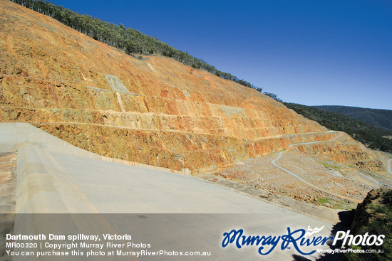 Dartmouth Dam spillway, Victoria