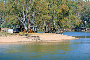 Murray River reserve opposite Tocumwal