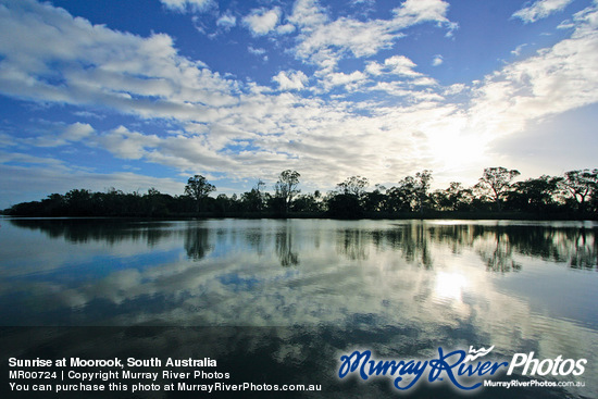 Sunrise at Moorook, South Australia