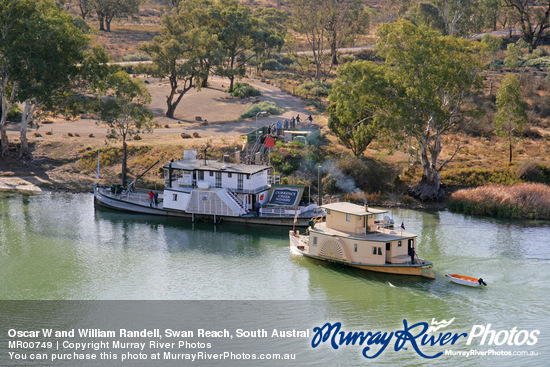 Oscar W and William Randell, Swan Reach, South Australia