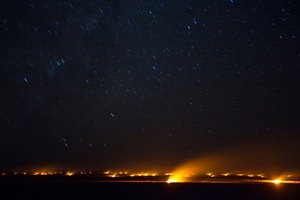 Fires in the Millewa near Mildura, Victoria